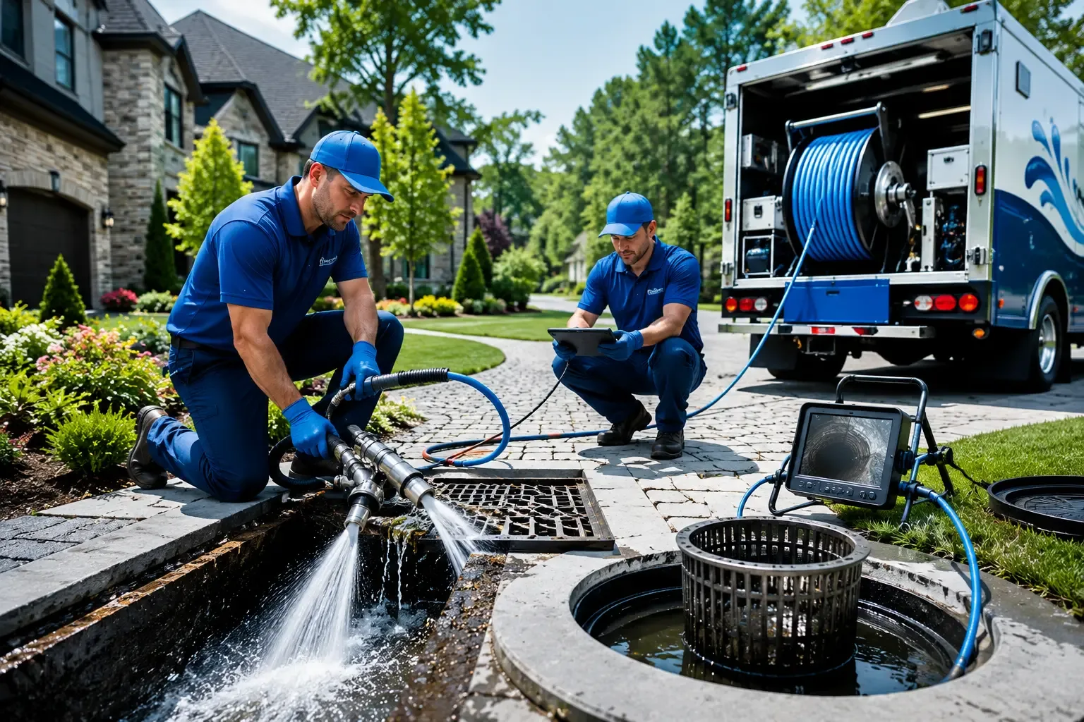 Local outdoor drain cleaning professionals in Walls, MS
